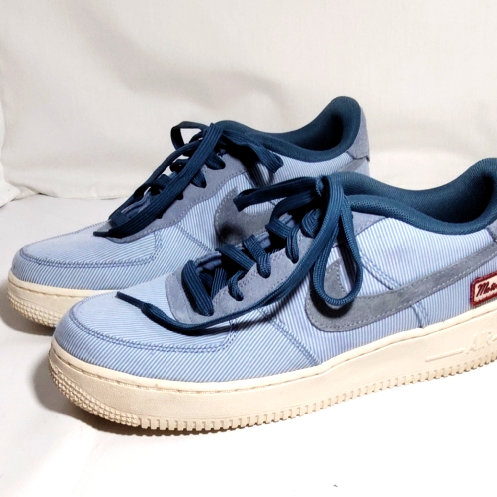 RARE Nike Air Force 1 Low Detroit Indigo  Kids 7 OR Wms 8.5 Sneakers C14426-400
